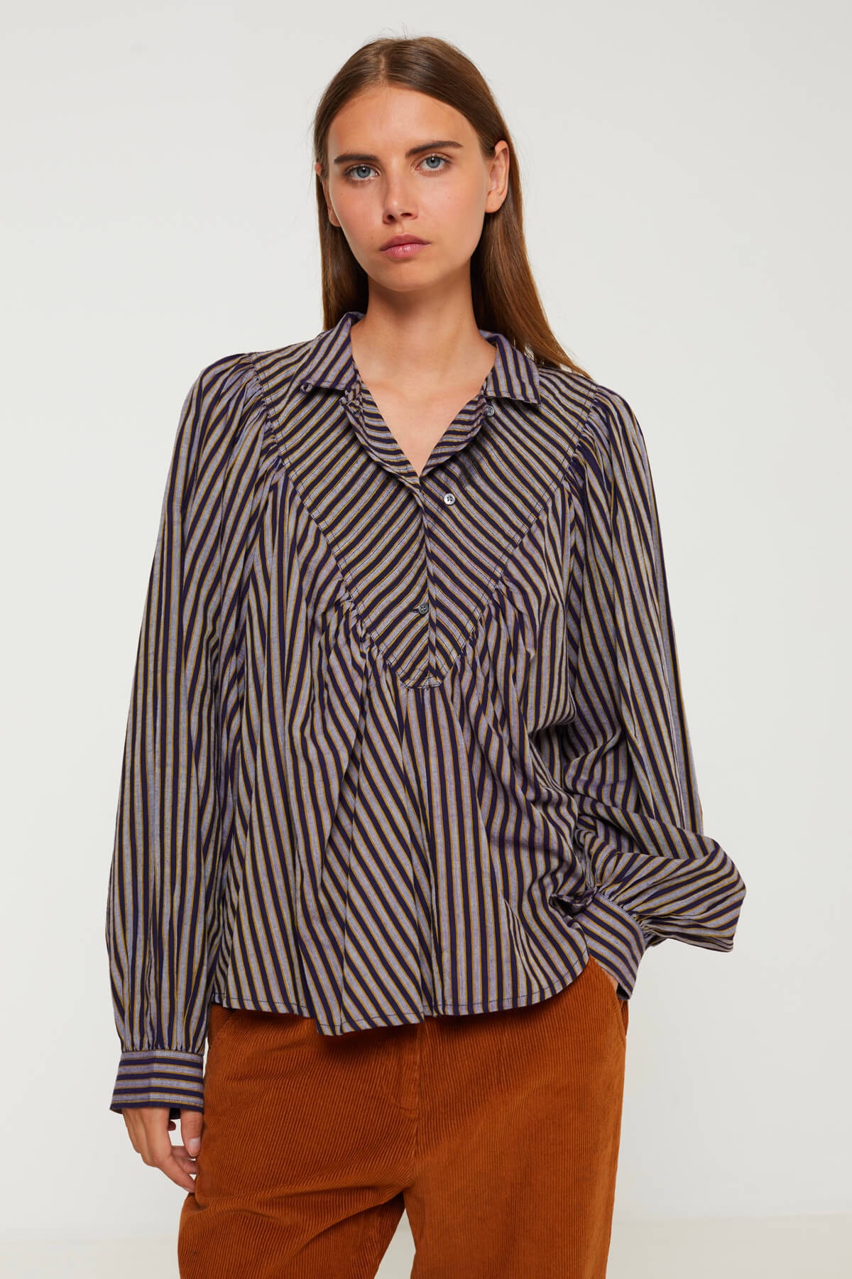 TOPSY lightweight striped blouse - CHARLIE JOE